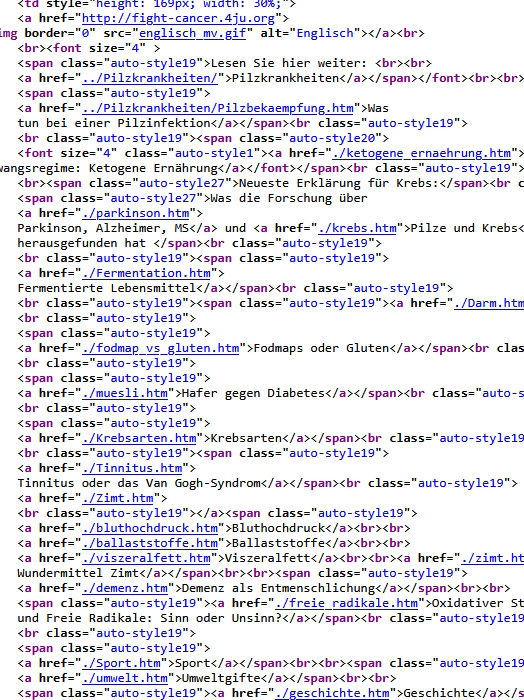 nsa umleitung meiner unterseiten